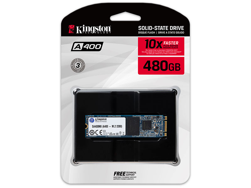 Disco Solido Kingston SSD M.2 480GB
