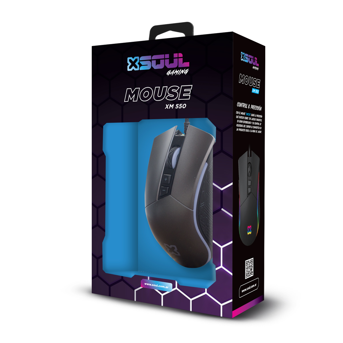 Mouse Gaming Soul XM550