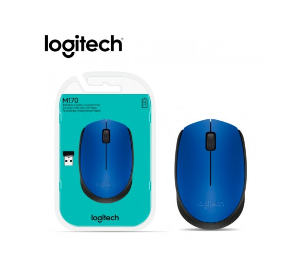 Mouse Logitech M170 Rojo/Azul