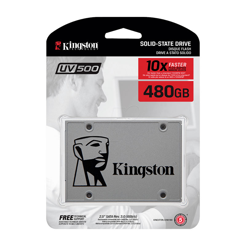 Disco Sólido SSD 480GB Kingston
