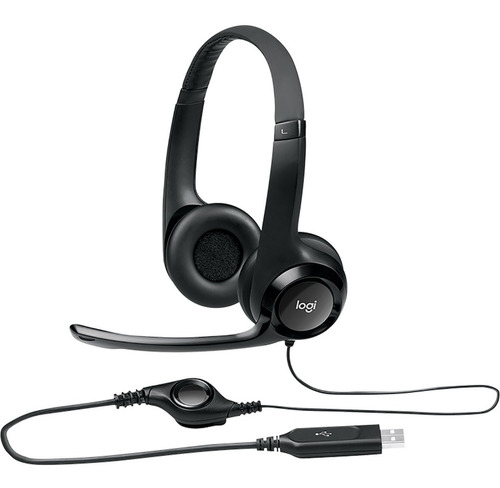 Auricular Logitech H390 Usb Headset Manos Libres Microfono
